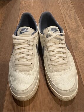 Nike Men’s Sneakers in white and Gray-Blue